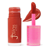 Thumbnail for Juvia's Place Blushed Liquid Blush PerkyPoppy - Dewy Tint Cheeks Makeup Glow Pigment Effortless Beauty Long Lasting Cosmetics Soft Creamy Natural Buildable All Skin Color Light Flawless Finish Blend