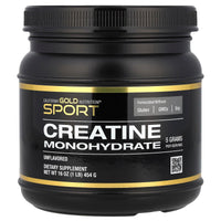 Thumbnail for California Gold Nutrition, Creatine Powder, Micronized, Muscle and Strength Support, Creatine Monohydrate, No Gluten, No GMOs, No Soy, Unflavored, 16 oz (454 g)