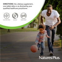 Thumbnail for NaturesPlus Hema-Plex Iron - 30 Slow-Release Tablets - 85 mg Chelated Iron - Total Blood Health - with Vitamin C & Bioflavonoids - Non GMO, Vegetarian & Gluten Free - 30 Servings