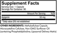 Thumbnail for Codeage Liposomal Apigenin Supplement, 3-Month Supply, Daily Flavonoid Chamomile Extract, Liposomal Phospholipid Complex, Non-GMO Sunflower Oil, Phosphatidylcholine Vegan Blend, Gluten-Free - 2 Pack