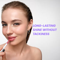 Thumbnail for Wonderskin Lip Rehab Serum Oil - Tinted Lip Oil, Hydrating, Moisturizing, and Non-Sticky Deep Red Tint Serum for Dry Lips (Honey)