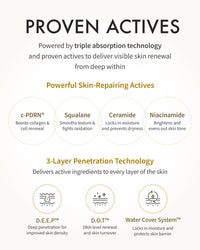 Thumbnail for REJURAN® Dual Effect Ampoule, DOT DUAL c-PDRN® - Salmon DNA Face Serum for Deep Rejuvenation, Wrinkle Care, Firming, Skin Elasticity with Visible Anti-Aging Results. Korean Skincare (1.01 fl oz)