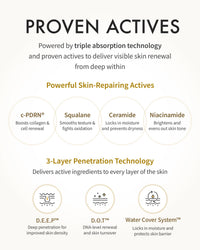 Thumbnail for REJURAN® Dual Effect Ampoule, DOT DUAL c-PDRN® - Salmon DNA Face Serum for Deep Rejuvenation, Wrinkle Care, Firming, Skin Elasticity with Visible Anti-Aging Results. Korean Skincare (1.01 fl oz)