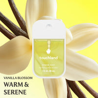 Thumbnail for Touchland Hydrating Hand Sanitizer Spray, BLOSSOM Trio Set (Lavender, Vanilla, Rainwater), 1 FL. OZ. Travel Size Power Mist Sprays (Set of 3)
