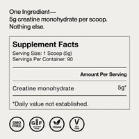 Thumbnail for Momentous Creatine Monohydrate Powder - Creatine Powder - Supports Strength, Lean Muscle, & Recovery for Men & Women - NSF Certified for Sport - 5 g per Serving - 90 Servings