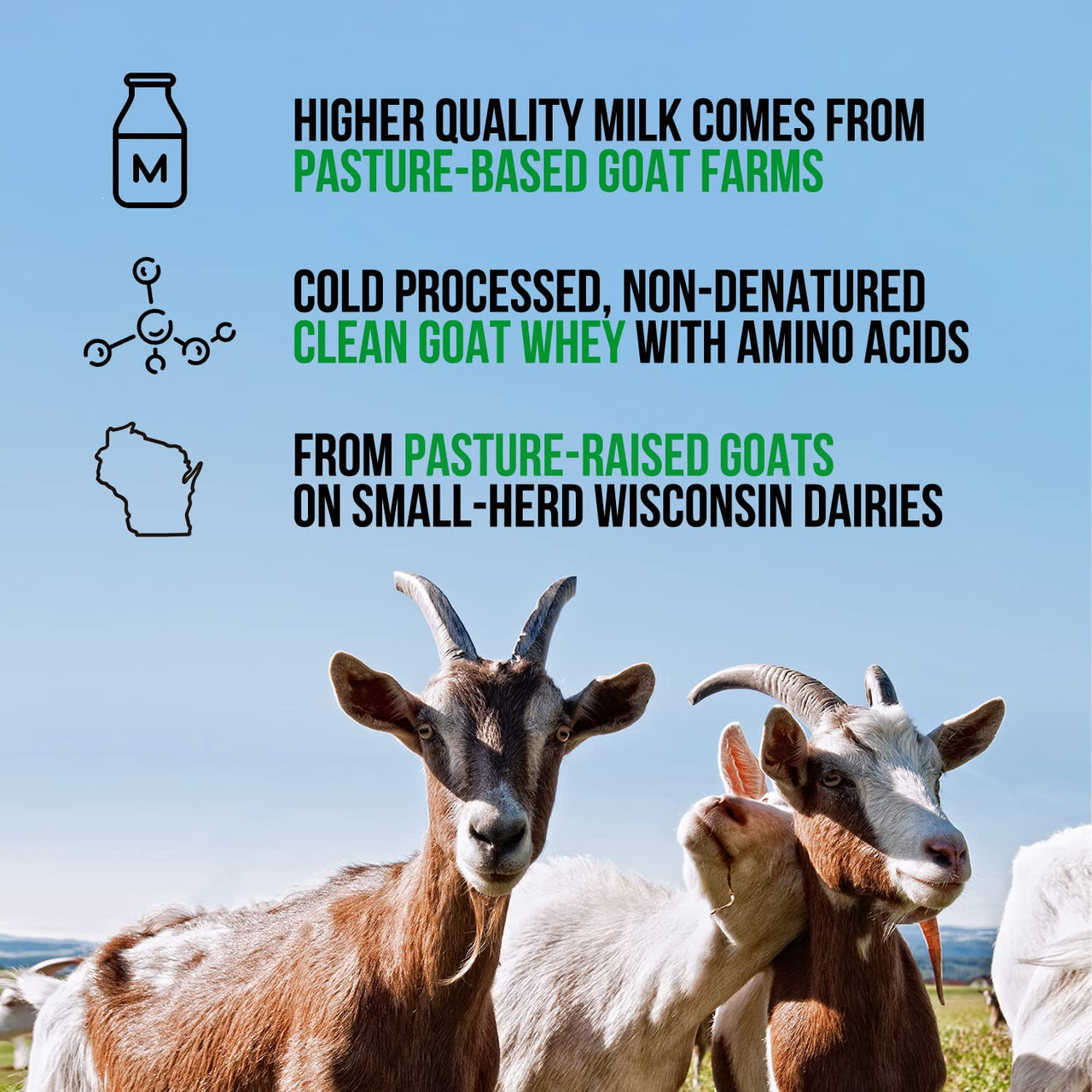 NAKED Grass Fed Protein PB Bundle: 2LB Goat and 2LB PB
