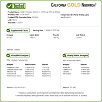 Thumbnail for California Gold Nutrition Gold C Powder USP Grade Vitamin C Powder - Immune Support & Seasonal Wellness - Vegetarian Friendly - Gluten Free, Non-GMO - Quality Tested - 1000 mg - 8.81 oz (250 g)