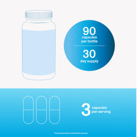 Thumbnail for Vital Proteins Bovine Colostrum Supplement 90 Capsules for Gut Health, Immune Support with 40% IgG Premium Bovine Colostrum Superfood, Unflavored, 30 Servings