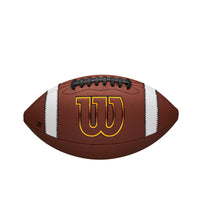 Thumbnail for WILSON GST SpeedSkin Football - Brown, Official Size