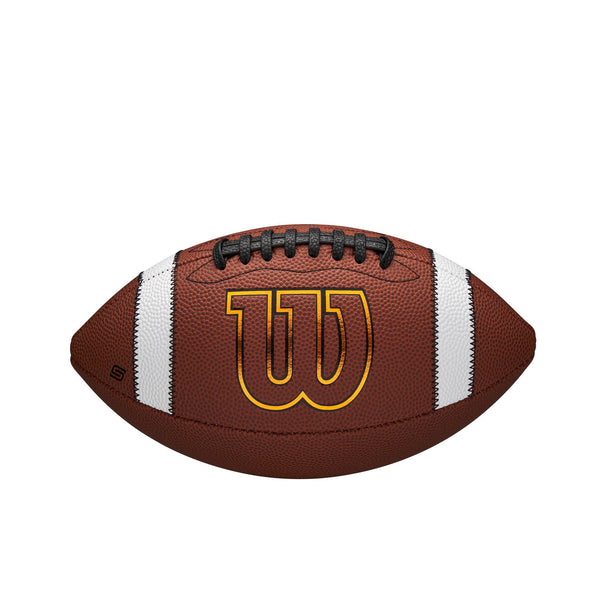 WILSON GST SpeedSkin Football - Brown, Official Size