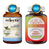 Thumbnail for Eclectic Herb - Sinus Support Capsules | Sinus, Nasal + Respiratory Support | Freeze Dried, Concentrated Herbal Supplement | Natural, Wildcrafted, Non-GMO, Gluten Free, Vegan (45 CT | 310 mg)