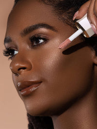 Thumbnail for SHEGLAM Glow Bloom Liquid Waterproof Highlighter Long Lasting Cream Highlighter with Shimmer Dewy Finish - Bellini Brunch