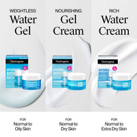 Thumbnail for Neutrogena Hydro Boost Water Gel, Hyaluronic Acid Facial Moisturizer for Normal to Oily Skin, Hydrating Face Moisturizer, 1.7 fl. oz + Trial Size Hydro Boost Facial Cleanser, 0.5 fl. oz