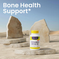 Thumbnail for Healthy Origins Vitamin D3 2,000 IU (50 mcg) & K2 200 mcg (Non-GMO, 3rd Party Tested, Bone Support, Cardiovacsular Support), 180 Softgels
