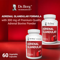 Thumbnail for Dr. Berg Adrenal Glandular - Hormone Balance Formula That Supports Healthy Adrenal Function - Adrenal Support Supplement - 60 Capsules