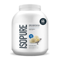 Thumbnail for Isopure Zero Carb 100% Pure Whey Isolate Protein Powder, Gluten Free, With Vitamins, Creamy Vanilla, 25g Protein Per Serving, 4.5 Lbs, 66 Servings (Packaging May Vary)