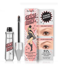 Thumbnail for Benefit Cosmetics Gimme Brow + Volumizing Eyebrow Gel, 4.5 - Neutral deep brown, 1 Count