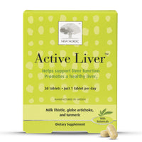 Thumbnail for NEW NORDIC Active Liver 30-Day Supply, Daily Liver Supplement, Milk Thistle, Artichoke & Turmeric, 30 Tablets (Pack of 1)