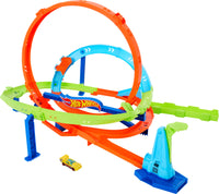 Thumbnail for Hot Wheels Action Loop Cyclone Challenge Track Set & Toy Car