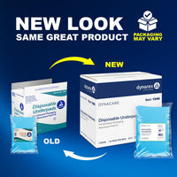 Thumbnail for Dynarex Disposable Underpads, Medical-Grade Incontinence Bed Pads to Protect Sheets, Mattresses, and Furniture, 23”x36” (60g), 1 Case of 150 Underpads (3 Boxes of 50)