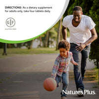 Thumbnail for NaturesPlus Calcium/Magnesium/Vitamin D3 with Vitamin K2 - Supports Bone & Immune Health - Vegetarian, Gluten Free - 180 Tablets - 45 Servings