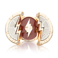 Thumbnail for SalesOne DC The Flash Movie Costume Ring Brass Prop Replica With Slide-Opening Function, Size 10 | Superhero Cosplay, Jewelry Accessories | Officially Licensed Collectible