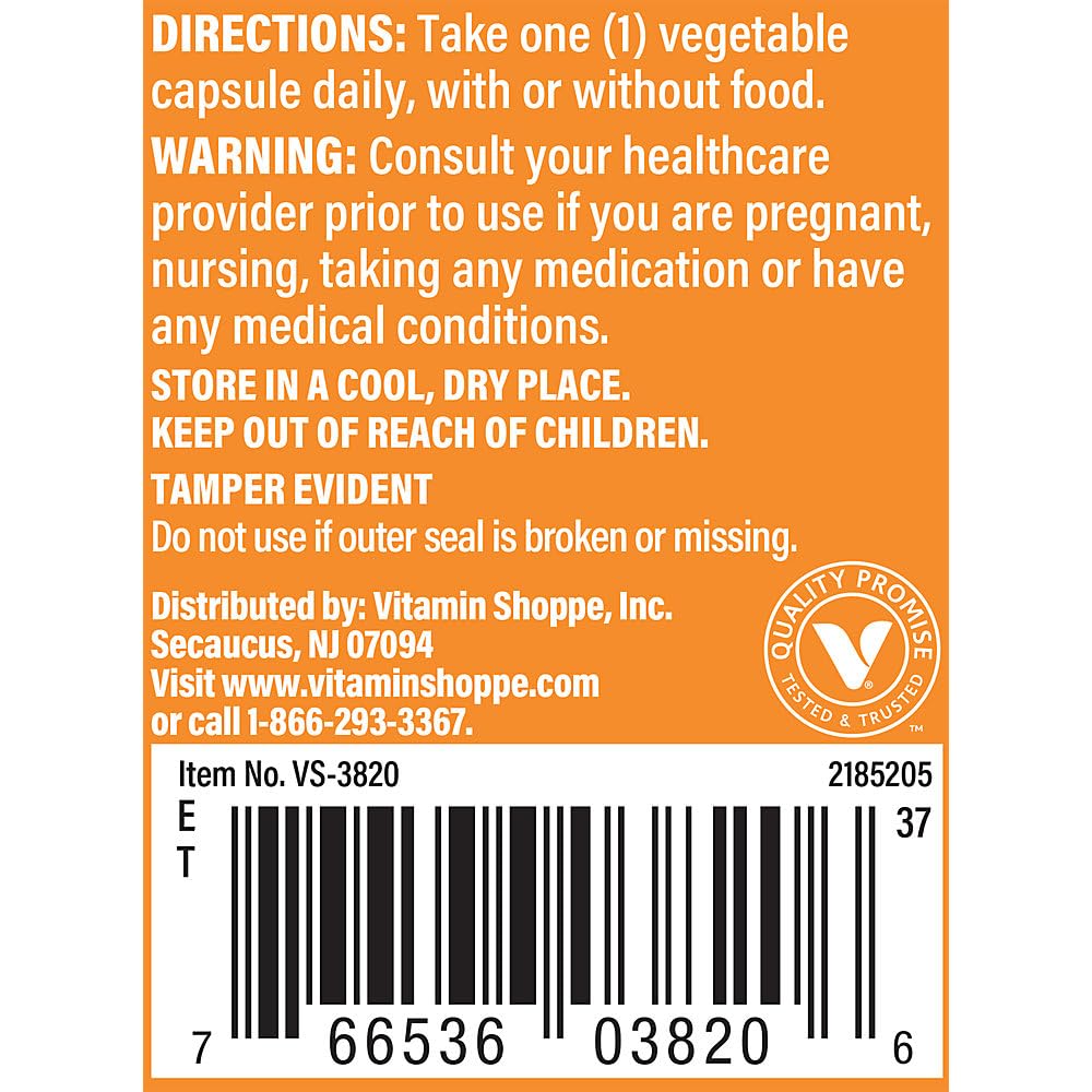 The Vitamin Shoppe Ultimate 10+ Probiotics 30 Billion CFU - 10 Probiotic Strains for Digestive Health, Immune & Gut Support (30 Vegetable Capsules)