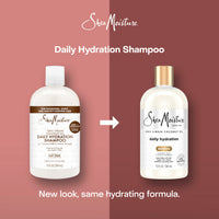 Thumbnail for Shea Moisture Daily Hydration Shampoo Virgin Coconut Oil for All Hair Types Sulfate-Free 13 oz