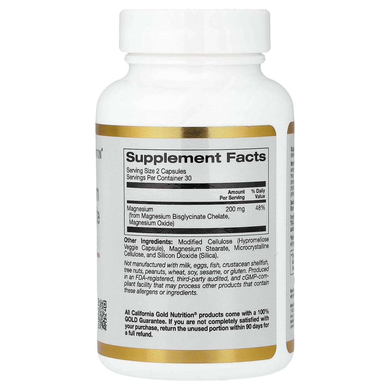 Magnesium Bisglycinate, High Absorption Albion Minerals, 60 Veggie Capsules