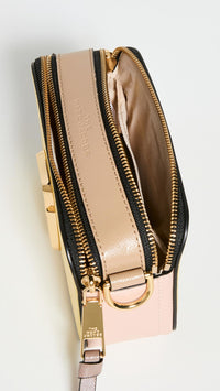 Thumbnail for Marc Jacobs Women's The Color-Block Snapshot, Yellow Cream Multi, One Size