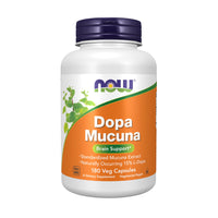 Thumbnail for NOW Foods Supplements, DOPA Mucuna, Standardized Mucuna Extract with Naturally Occurring 15% L-Dopa, 180 Veg Capsules