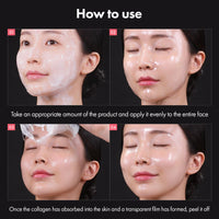 Thumbnail for TOSOWOONG Real Collagen Fit, Hydrolyzed Collagen Wrapping Mask, Peel Off Facial Mask for elasticity, Hydrating, Glow, Glass Skin, Face Moisturizer, Self Care, Korean Skin Care, 50ml, 1.69 fl. oz.