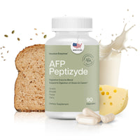 Thumbnail for Houston Enzymes AFP Peptizyde - Digestive Enzyme Combination for Protein, Casein & Gluten Proteins - Digestive Enzymes for Women and Men (90 Capsules)