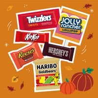 Thumbnail for Hershey Miniatures Assorted Flavored, Halloween Candy Bag, 20.93 oz (65 Pieces)