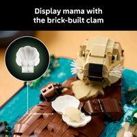 Thumbnail for LEGO Ideas Floating Sea Otters Building Sets for Adults - Room or Office Decor for Women & Men, Ages 18+ - Gift Ideas for Birthday - 21366