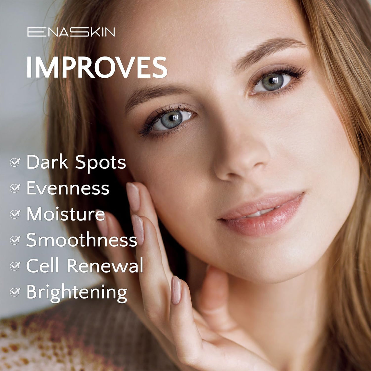 EnaSkin Dark Spot Remover Face & Body Serum: Age Spot Sun Spot Freckles - 1.0 Fl Oz