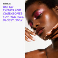 Thumbnail for Wonderskin Lip Gloss Blading Top Gloss Red Glitter Lip Gloss, Hydrating and High Shine Finish Lip Makeup (Red Glitter)