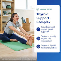 Thumbnail for Pure Encapsulations Thyroid Support Complex - Supports Thyroid Health* - Antioxidant Infusion - with Ashwagandha & Iodine - Non-GMO & Vegetarian - 120 Capsules