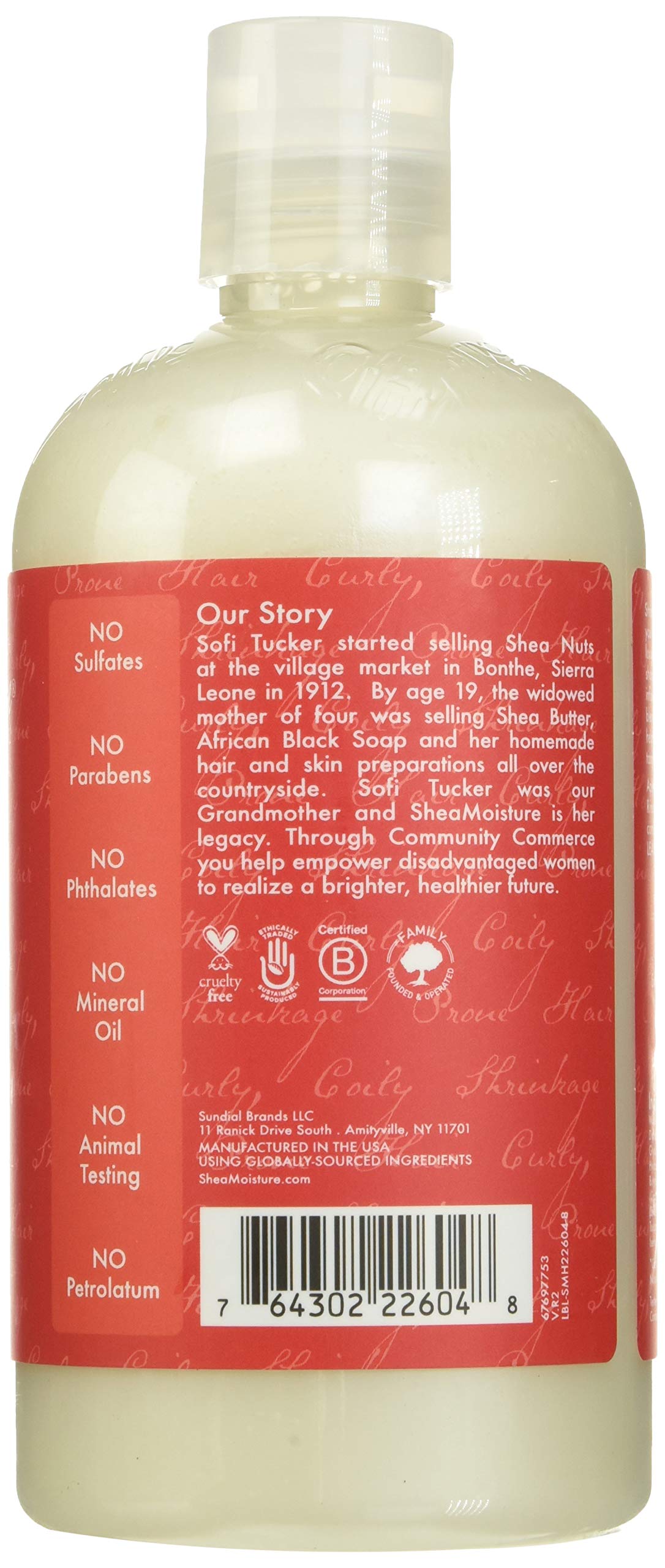 Shea Moisture Detangling Shampoo, 13.5 ounces