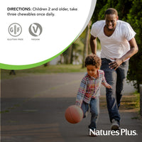 Thumbnail for NaturesPlus Animal Parade Calcium, Vanilla Sundae Flavor - 135 Animal-Shaped Chewable Tablets - Vegan, Gluten Free - 45 Servings