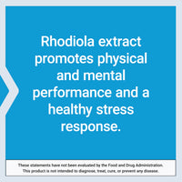 Thumbnail for Life Extension Rhodiola Extract, Rhodiola rosea Supplement, standardized Extract, Promotes Physical and Mental Performance, Gluten-Free, Non-GMO, Vegetarian, 250 mg, 60 Capsules