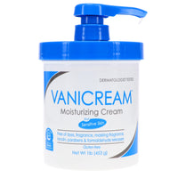 Thumbnail for Vanicream Moisturizing Skin Cream with Pump Dispenser Plus Bonus Jar Combo Pack, 1 Pound Each