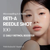 Thumbnail for VT COSMETICS Reti-A Reedle Shot 100 Serum with Retinol (Vitamin A) & Repairing Exosome Microneedling Formula, Korean Skin Booster, 1.69 fl oz(50ml)