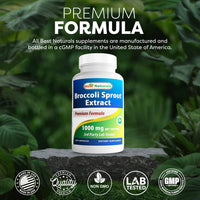 Thumbnail for Best Naturals Broccoli Sprouts Extract, 1000 mg, 120 Count