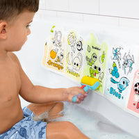 Thumbnail for Yookidoo Spray 'N' Roll Magic Book - Mess-Free Water Activated Painting Game, Reusable Color Reveal Bath Toy, Fine Motor Skills Gift for Toddlers & Babies 18 Months+
