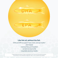 Thumbnail for Youtheory Ocean-Friendly Omega - Algae Omega 3 Supplement with EPA & DHA - Supports Brain & Eye Health* - Plant-Based - for Pescatarian & Vegan Diets - 60 Softgels (30-Day Supply)