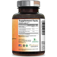 Thumbnail for Turmeric Curcumin Supplement 95% Curcuminoids - 1800mg Organic Turmeric Per Serving - BioPerine Black Pepper Extract for Best Absorption, Natural Joint Support, Non-GMO, Bottled in USA - 240 Capsules