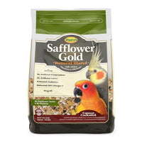 Thumbnail for Higgins Safflower Gold Natural Food Mix for Conures & Cockatiels, 3lbs
