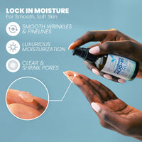 Thumbnail for Eva Naturals Hyaluronic Acid + B5 Serum for Face – Ultra Hydrating Vitamin C & B5 Facial Serum for Deep Moisturizing, Wrinkle & Dark Spot Treatment, Skin Firming & Renewal