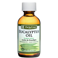 Thumbnail for De La Cruz Eucalyptus Essential Oil, 100% Pure Steam Distilled Eucalyptus Globulus, Eucalyptus Oil, Eucalyptus Essential Oil for Diffuser, 2 FL OZ, Aromatherapy, Tree Oil (1 Bottle)